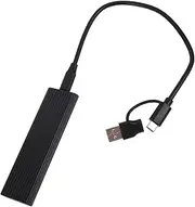 ARTIBETTER Ssd Enclosure Reader Nvme Enclosure Adapter External Ssd Case for Type-c USB Nvme Adapter Black 2