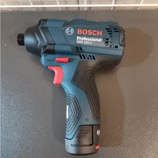 "台南工具好事多" BOSCH 博世 GDR 120-LI 12V 鋰電衝擊起子機 電鑽 【2.0AH雙鋰電池組】