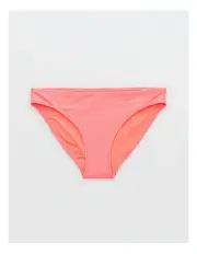 [Aerie] Shine Rib Full Coverage Bikini Bottom in Tropadelic