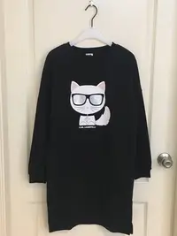 在飛比找Yahoo!奇摩拍賣優惠-全新  Karl Lagerfeld Cat Karl 刷毛