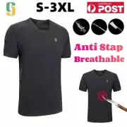 Stab Proof T-Shirt Body Armour Breathable Cutproof Clothes Slash Resist Security