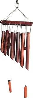 Wooden Wind Chimes Outdoor Wind Chimes | Wooden Wind Chimes - Handmade 12 Tubes for Outdoor Use, Creative Melody Home Decoration for Bedroom, Living Room, Arbe