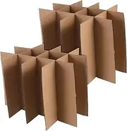 HOODANCOS Versatile Box Dividers for Moving 5pcs Packing Cubes Glass Inserts for Electronics Glassware Dishes