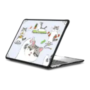 MacBook Air 13-inch (M2 - M4) Impact Case Bean The Cat Fitness MacBook Case