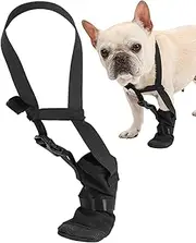 Small Dog Shoes - Dog Paw Protectors, Pet Anti-Licking Cover, Puppy Paw Shield | Soft Breathable Fabric with Adjustable Secure Fit, Non-Slip Protector Walking, Travel, Outdoor Activities