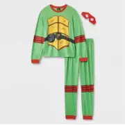 Adult Teenage Mutant Ninja Turtles Raphael Shirt and Mask ONLY PJ Size S