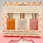 Sand+Fog Perfume Oil Discovery Set Roller Ball BLOOM Vanilla Musk GIRL C…