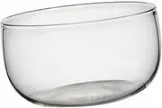 OFFSCH Transparent Heatproof Glass Salad Bowl Capacity for Home Store for Fruits Desserts High Borosilicate Kitchen Storage Bowl