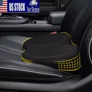 Car Seat Cushion Memory Foam Sciatica & Back Pain Relief for Car Driver Butt Pad