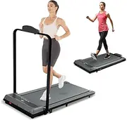 HOWHAI Treadmill with Incline, Walking Pad Foldable Treadmills for Home with 2.5HP, Speed 6.2-7.6MPH Walking Pad with Handle Bar, Remote Control and LED Display