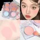 Matte Face Blusher Heart Blush Palette Durable Rouge