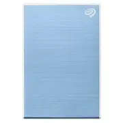 Seagate 5TB One Touch External Portable HDD with Password Protection - Blue