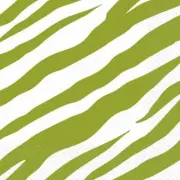 Avocado Zebra Stripe Animal Print Jungle Safari Theme Party Beverage Napkins