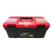 NEW Plastic Tool Box Storage Organizer 14" w/ Removable Tray