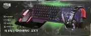Zone One 4-in-1 Gaming Set [Keyboard, Mouse, Headset, Mousepad]