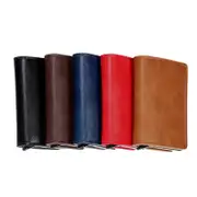 Automatic Rfid Blocking Card Holder with Coin Pocket