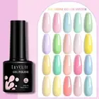LILYCUTE 7ml UV Gel Nail Polish Macaroon Color Soak Off Manicuring Gel Varnishes