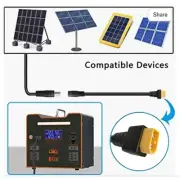 DC7909 7.9x0.9mm to XT60 Adapter Cable for Connecting Solar Panel Power Station