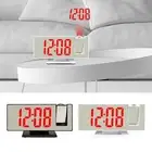 Digital Clocks Auto Dimmer Mode with Projection Small Snooze LCD Electronic