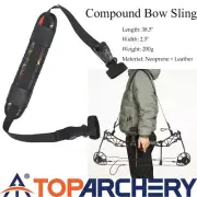 Portable Archery Compound Bow Sling Adjustable Shoulder Strap Bow Sling Outdoor