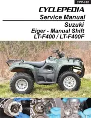 Suzuki Eiger (Manual Shift) LT-F400 / LT-F400F ATV Service Manual: 2002-2007