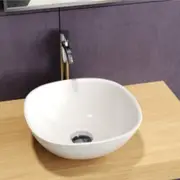 BLANCHE Above Counter Basin - Solid Stone