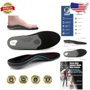 Warm Wool Insoles for Outdoor Work Boots - Ideal for Plantar Fasciitis Relief