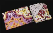 Cynthia Rowley MEDALLION Bold Floral Reversible 3Pc KING Duvet Cover & Shams NIP