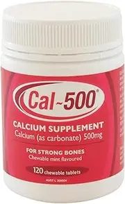 Calcium 120 Chewable Tablets