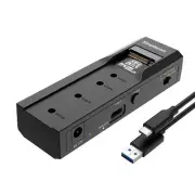 Simplecom USB to M.2 and SATA 2-IN-1 Adapter for 2.5in and 3.5in HDD with USB 3.