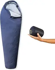 Litume Down Ultra Air Mummy Sleeping Bag 1lbs 20-6°C, 700 Fill Power Sleep Sack for 3 Season, Ultra Lightweight, Compact and Portable, for Hiking Traveling Camping Backpacking