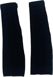 STARTIST 1/6 Scale Female Action Figure Leg,Warmers Footless Socks Model,Boot Cuffs,Winter Warm Boot Stockings for 12" Female Figure , Black