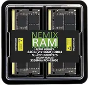NEMIX RAM 32GB Kit 2x16GB DDR4-3200 PC4-25600 SODIMM Laptop Memory by