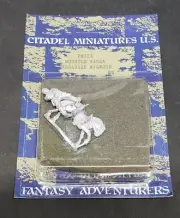 Citadel Fantasy Adventurers FAC12 Mounted Ninja- Warhammer 25mm Miniature