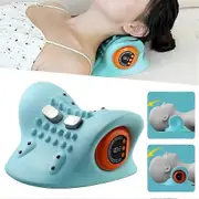 EMS-Electrotherapy Heating Cervical Spine Pillow Wireless Ergonomic Acupressure Neck Pillow for Pain Relief for Pain Relief