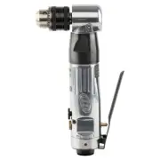 3/8" Keyed Chuck, Right Angle Reversible Air Drill, 1800 RPM, 0.33 HP New!
