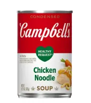 Campbell’s Condensed Healthy Request Chicken Noodle Soup 10.75 Ounce Can