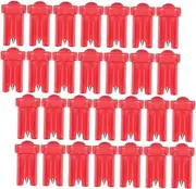 GANAZONO 100Pcs Eyelash Glue Bottle Nozzle Needles Blocking Glue Pin for Eyelash Extensions Durable High Grade Prevents Clogging Convenient for Long Term Use