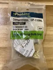 Compression Union 3/8” In OD Comp Both Ends,ProLine CP-110NL