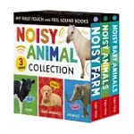 MY FIRST NOISY TOUCH AND FEEL SOUND BOOK BOXED SET: NOISY BABY ANIMALS; NOISY FARM; NOISY ANIMALS