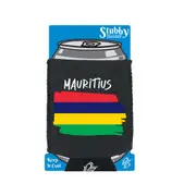 Mauritius Country Flag Nationality - Stubby Holder With Base