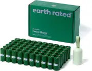 Earth Rated Dog Poo Bags, 900 Extra Thick and Strong Biodegradable Poo Bags f...