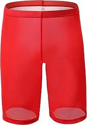 [Evankin] Men's Sexy Mesh Shorts Hollow Breathable Boxers See Through Loose Underwear Trunks