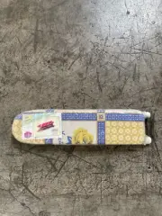 Vintage Small Mini Ironing Board Yellow Sunflower Print