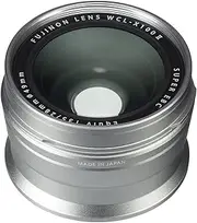 Fujifilm Fujinon Wide Conversion Lens for X100 Series Camera, Silver (WCL-X100 S II)