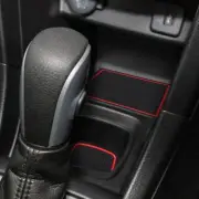 Rubber Non-slip Inner Gate Slot Mat Cup Holder Pads fits Suzuki Swift 1.2 SPORT