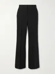 [TOTEME] TOTEME - Crepe Wide-leg Pants - Black - DK38 DK 38 Black