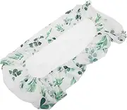 GAXIRE Changing Pad Cover for Removable Washable Nursery Bedding Sheet with Cute Leaf Print Soft Knitted for Easy Maintenance Daycare