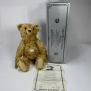 Steiff Teddy Bear Barle 35 PAB 1905 Replica 20" Light Brown 1993 Limited Edition