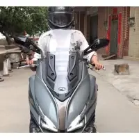 在飛比找蝦皮購物優惠-萊特 機車改裝精品 KYMCO 新款刺激400 專用可調風鏡